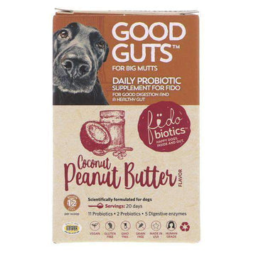Good Guts for Big Mutts - Human Grade Probiotic Powder For Dogs - Fidobiotics - probiotics for dogs and cats