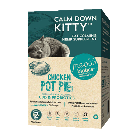 Calm Down Kitty | Calming Probiotics for Cats | Fidobiotics