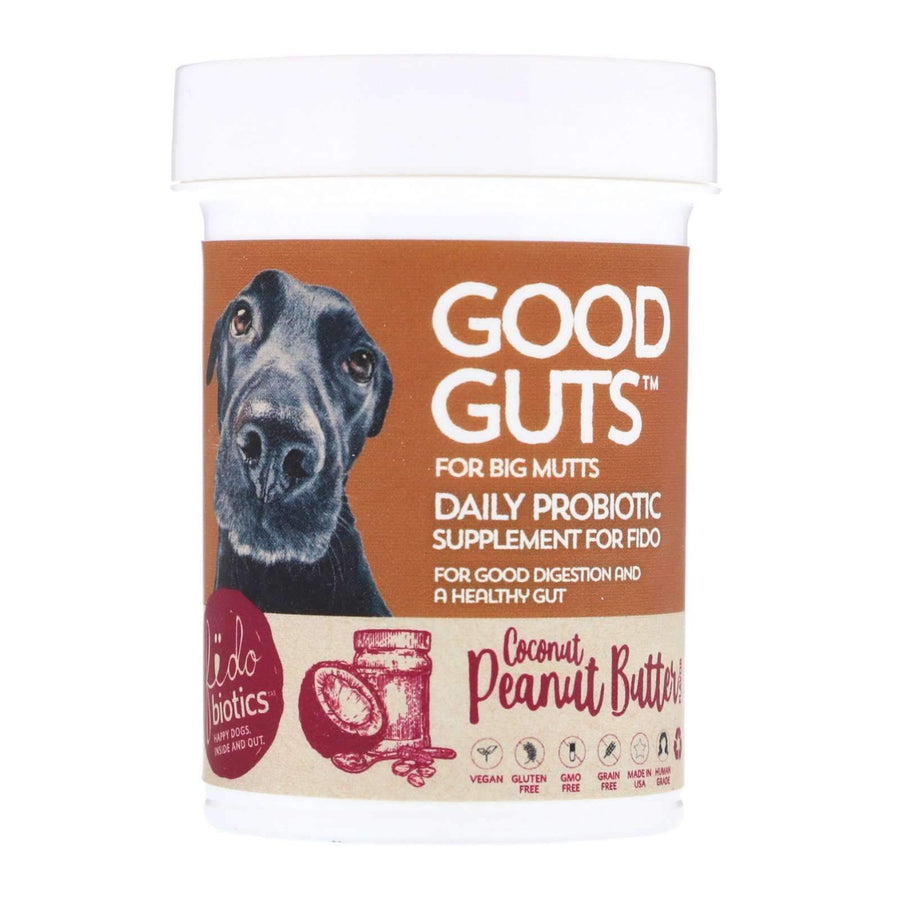 Good Guts for Big Mutts - Human Grade Probiotic Powder For Dogs - Fidobiotics - probiotics for dogs and cats