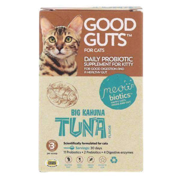 Good Guts for Cats - Human Grade Probiotic Powder For Cats - Fidobiotics - probiotics for dogs and cats