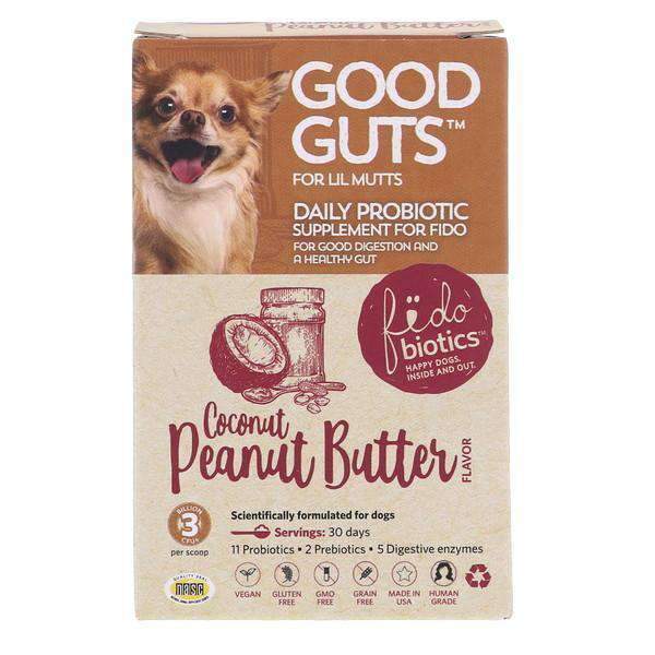 Good Guts for Lil Mutts - Human Grade Probiotic Powder For Dogs - Fidobiotics - probiotics for dogs and cats